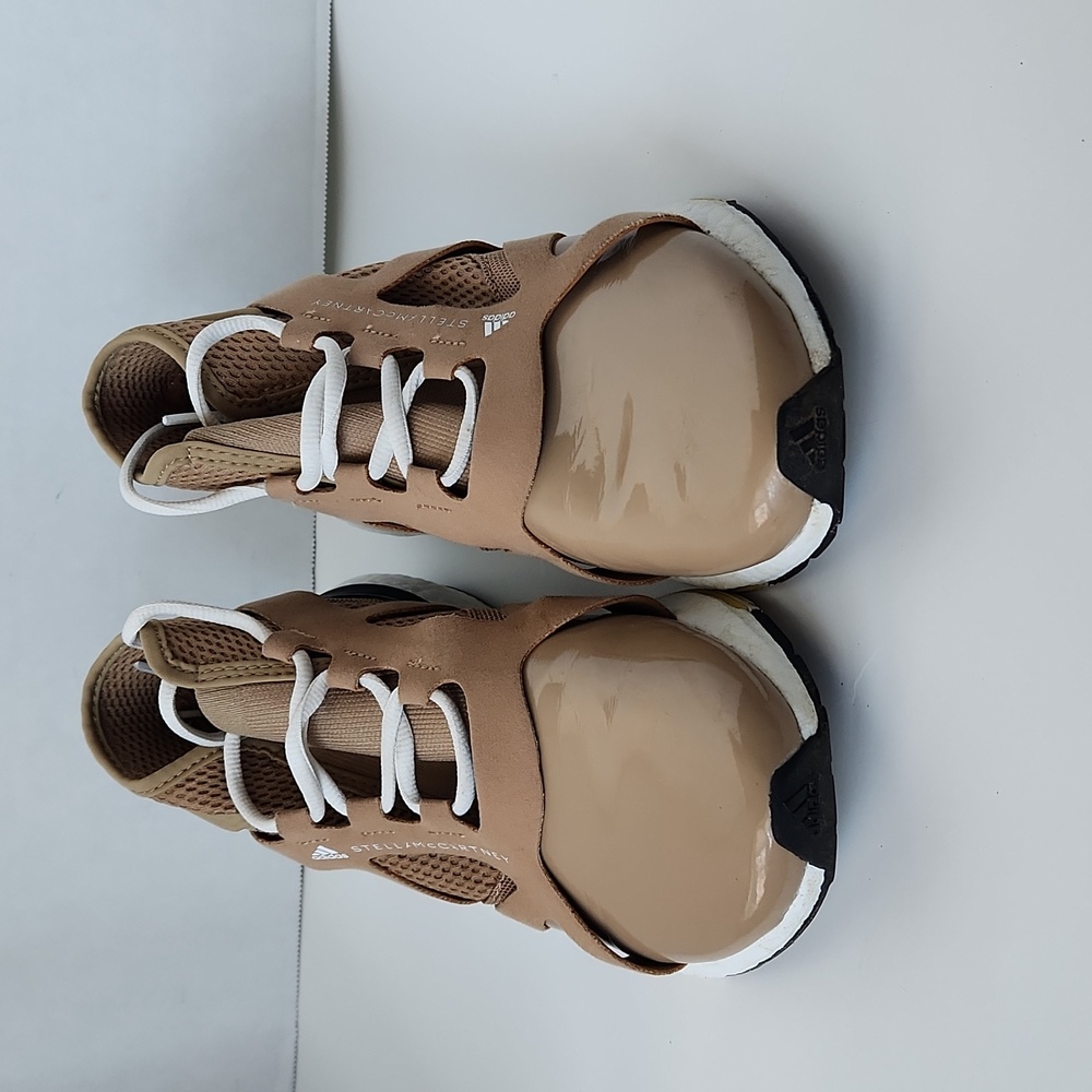 Adidas by Stella McCartney Tan Ultra Boost 21 Women's Sneakers Size 7 - Picture 6 of 9